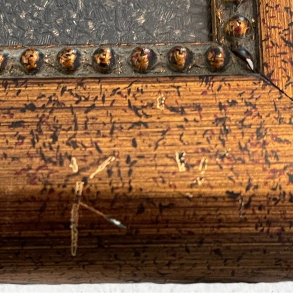 Vintage Framed Asian art Japanese 3d shadowbox Geisha reading - Picture 3 of 4